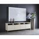 Ambrose 75.25 inch Champagne Gold / Cream Modular Media Console And Cabinet
